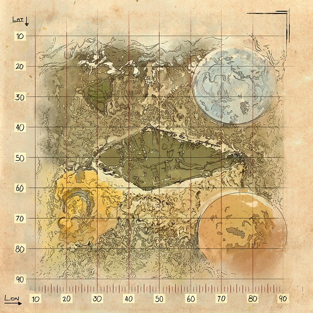 Extinction map