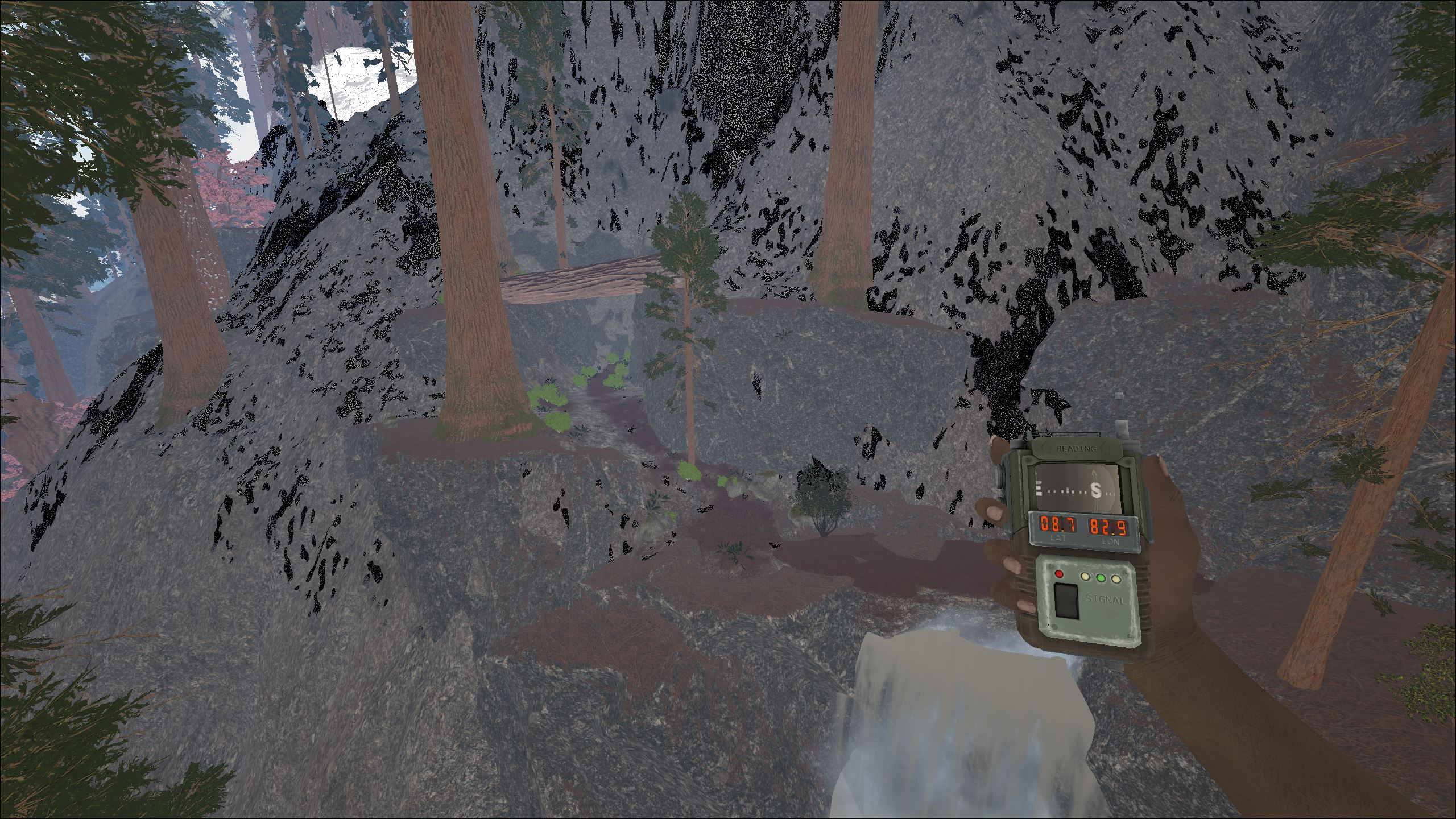 Fjordur Bee Cave entrance at Lat 9 Lon 83