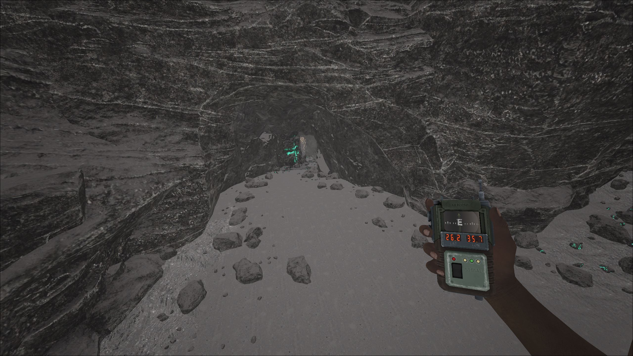 Element rocks in the big lunar cave on Genesis Part 1