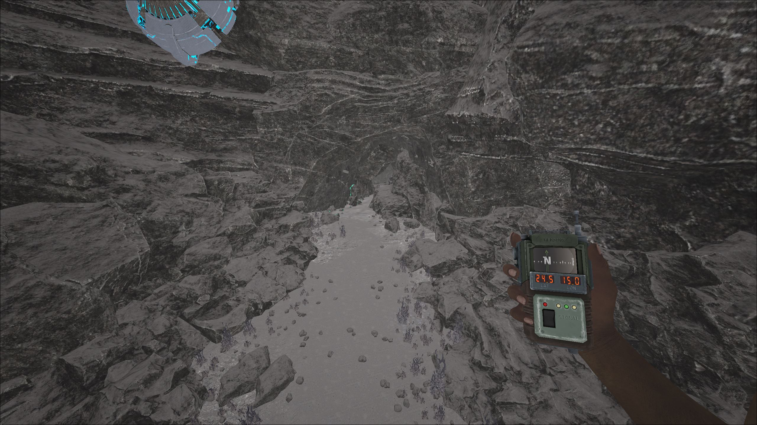 Element rocks in the west lunar cave on Genesis Part 1