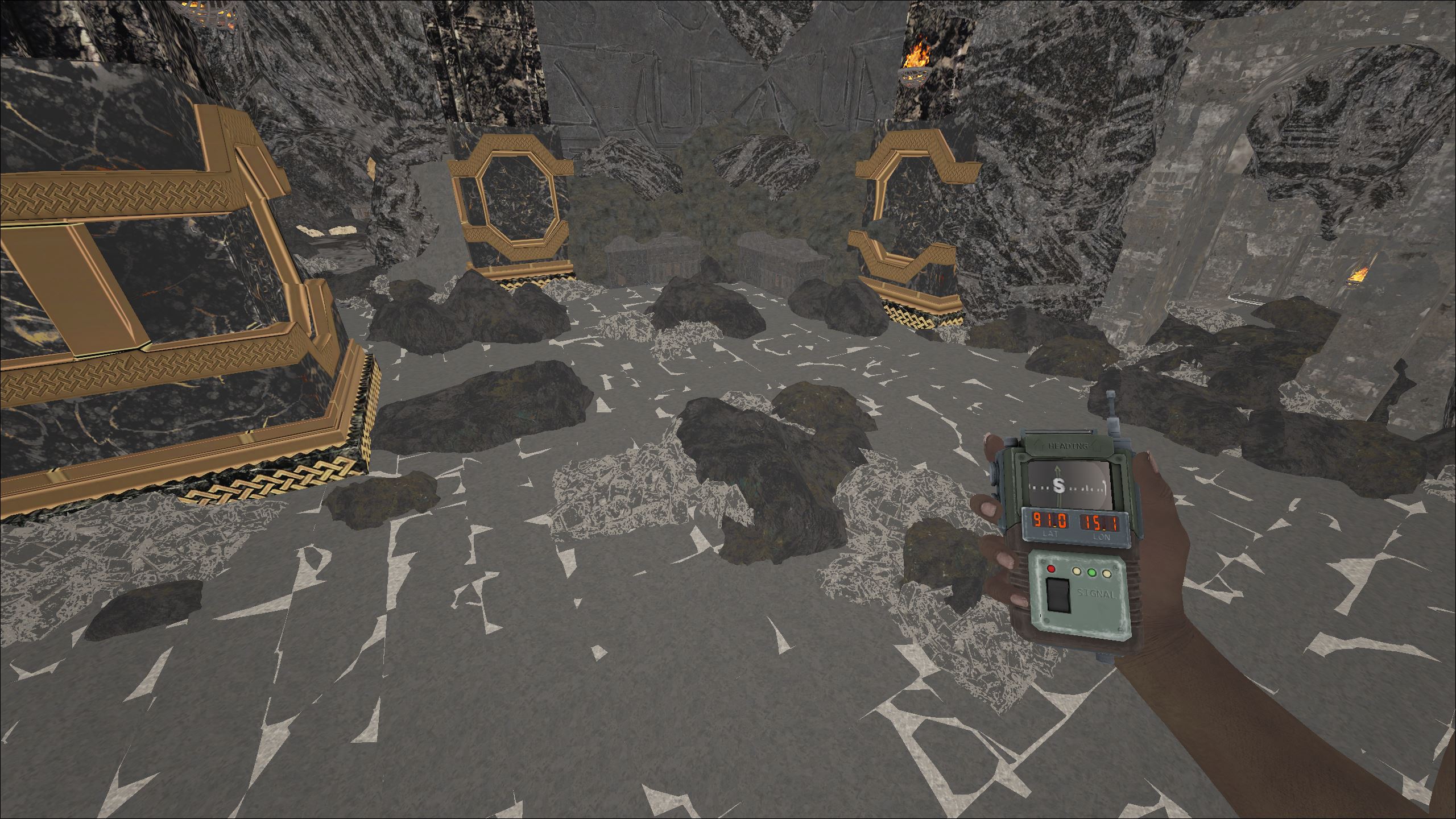 Flint farming spot inside the Fjordur cave