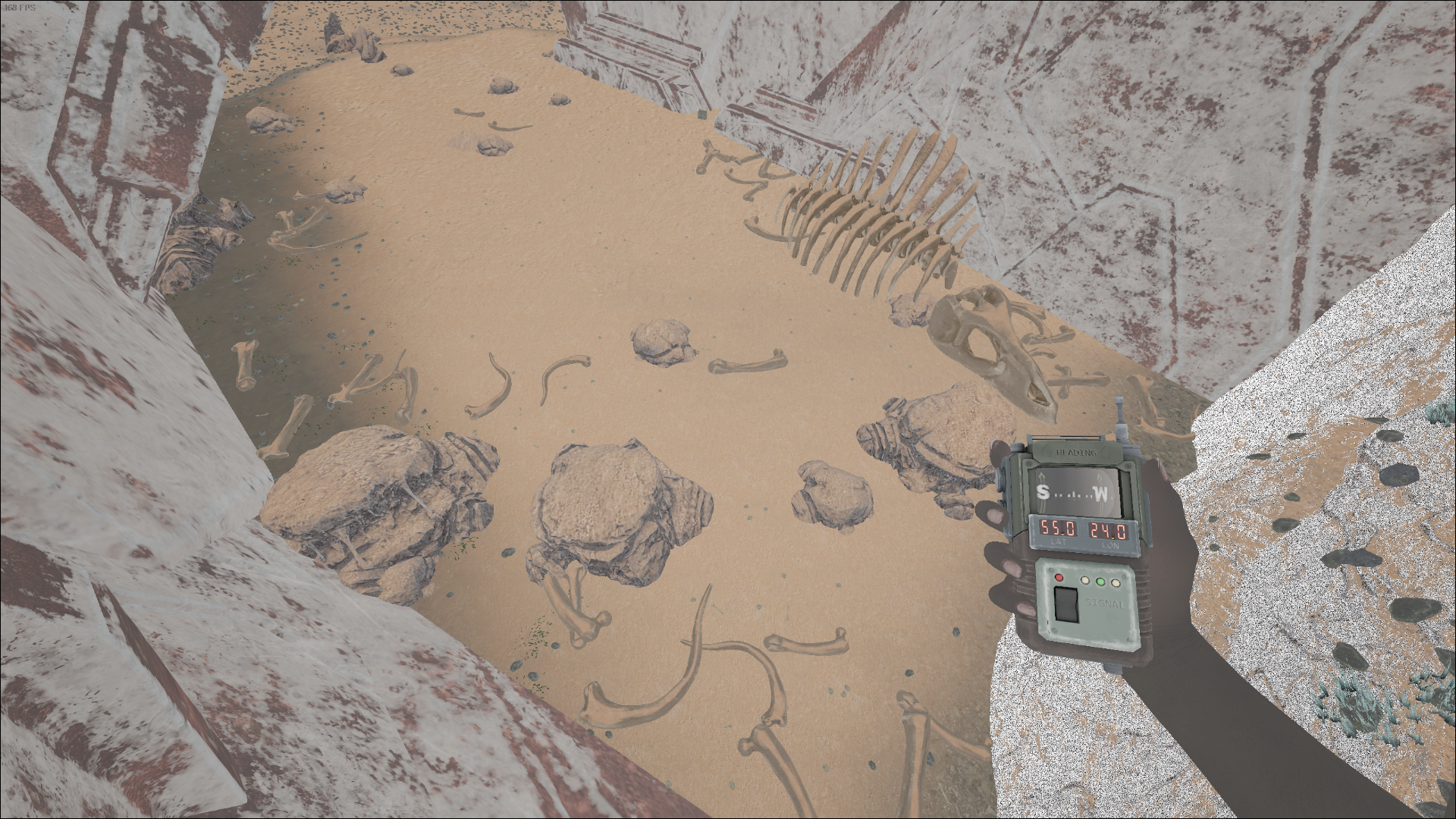 Keratin farming location 3 on Aberration map