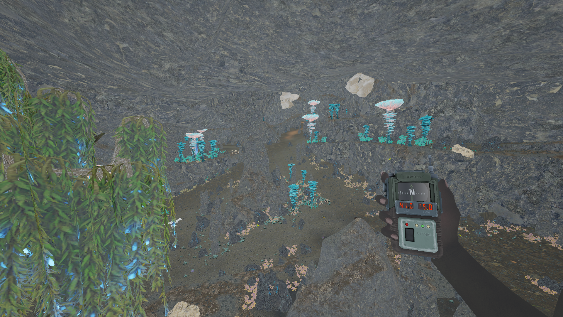 Stone farming location on Aberration map