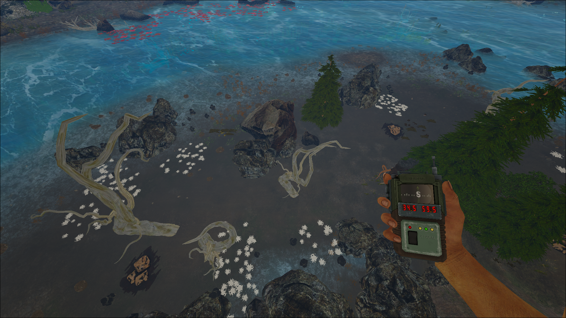 Oil farming location on Crystal Isles map